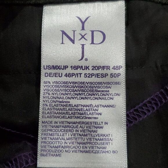 NYDJ Trouser in Charcoal Grey Size 16P - Picture 12 of 13